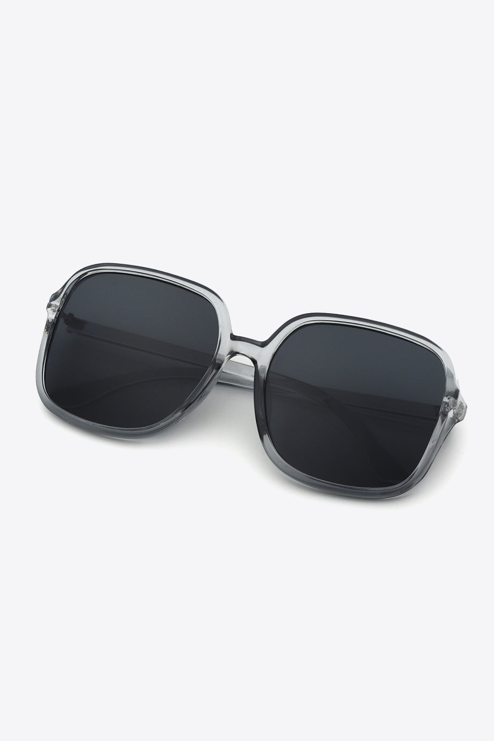 Vibrant Vision Square Frame Sunglasses in Green, Black, Yellow, or Red