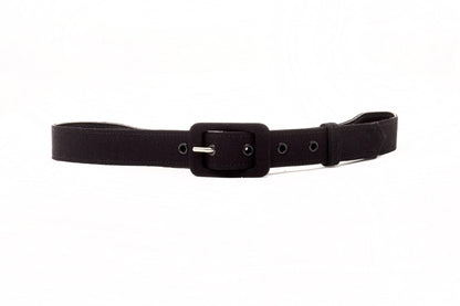 1 Inch Grommet Belt in Black Ponte  | Pinup Girl Clothing - pinupgirlclothing.com