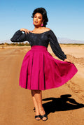 Long Jun Skirt in Baton Rouge Sateen | Laura Byrnes