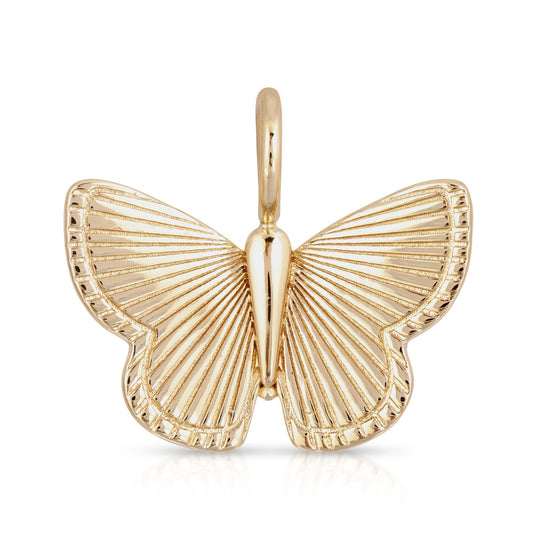 Beatrix Gold Butterfly Pendant | Eklexic Jewelry