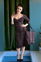 Bethany Large Shopper Tote Bag in OG Leopard Print
