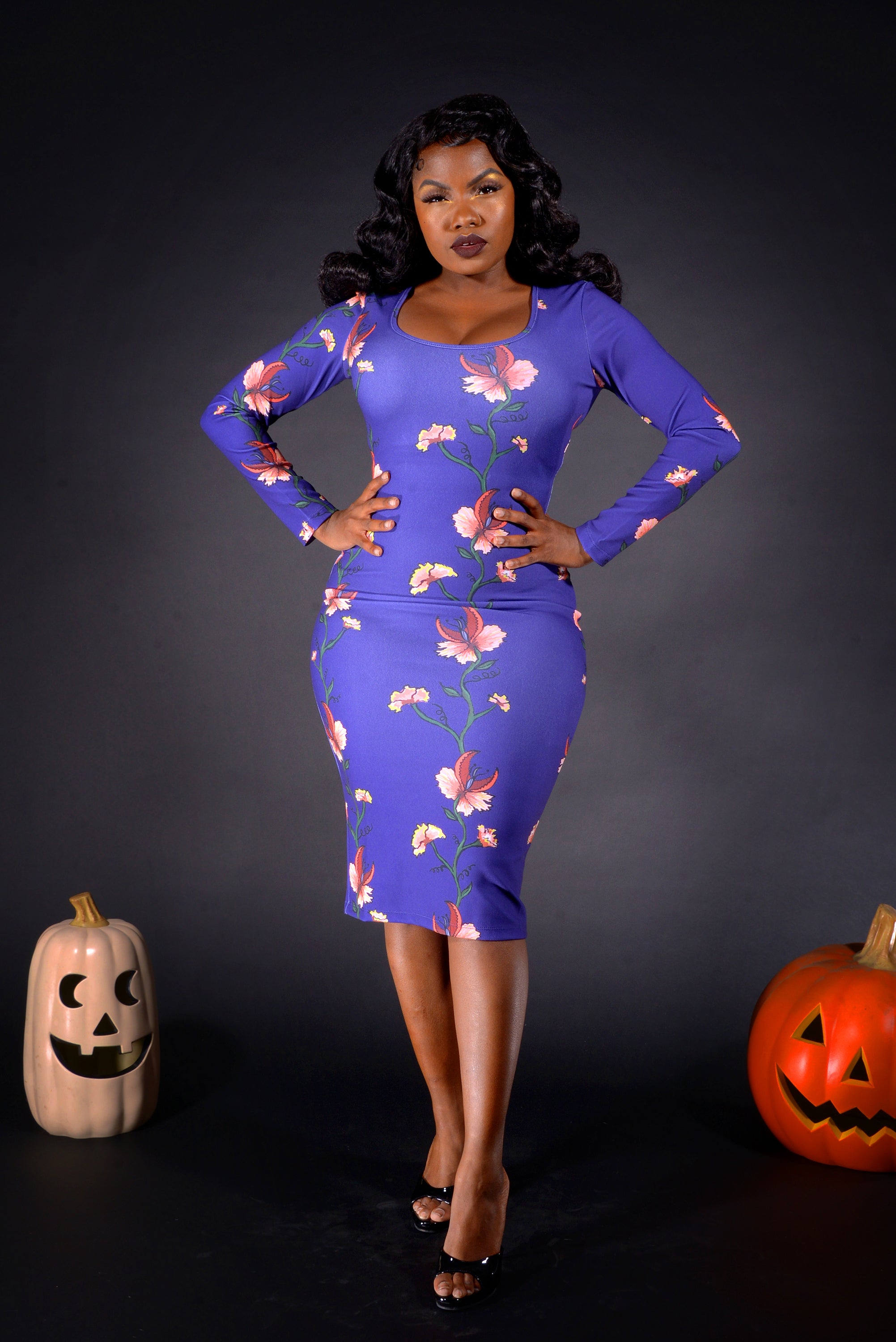 OYS XS 3X 4X Final Sale Hannah Wiggle Dress in ManTrap