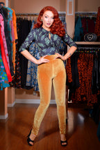 Lola Leggings in Mustard | Laura Byrnes