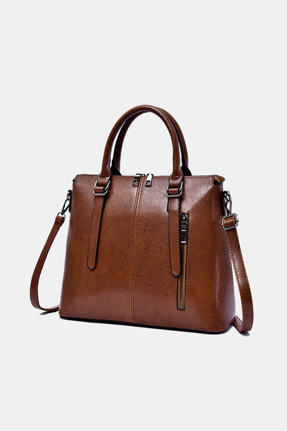 Apothecarry Leather Satchel in Chestnut