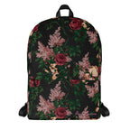Emma Take On The Day Medium Backpack in Dark Bella Roses