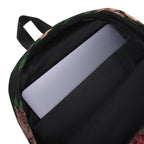 Emma Take On The Day Medium Backpack in Dark Bella Roses