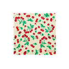 Cyndi Antique Ivory Cherry Girl Bandana Scarf