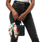 Cyndi Antique Ivory Cherry Girl Bandana Scarf