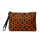 Overlook Hotel Hexagon Faux Leather Adjustable Strap Crossbody Bag