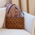 Overlook Hotel Hexagon Faux Leather Adjustable Strap Crossbody Bag