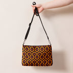 Overlook Hotel Hexagon Faux Leather Adjustable Strap Crossbody Bag