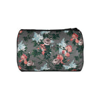 Hillary Overnighter Carry On Workout Duffle Bag in Grey Bella Roses