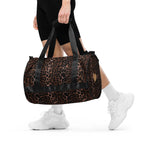 Overnighter Carryon Workout Duffle Bag in OG Leopard Print
