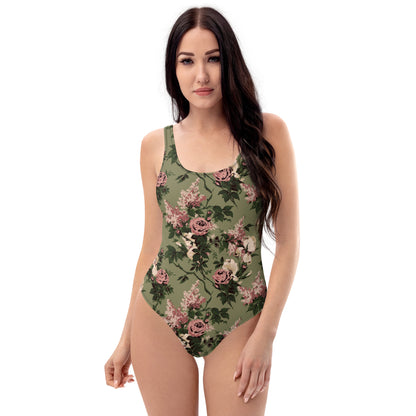 Rory Green Caledonia Bella Roses One-Piece Swimsuit | Pinup Couture Swim