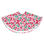 Frenchie Beach Coverup Swim Skater Skirt in Pink Gingham Cherry Girl