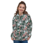 J'Adore Grey Bella Roses Unisex Pullover Hoodie