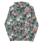 J'Adore Grey Bella Roses Unisex Pullover Hoodie