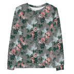 J'Adore Bella Roses Long-Sleeved Crewneck Sweatshirt