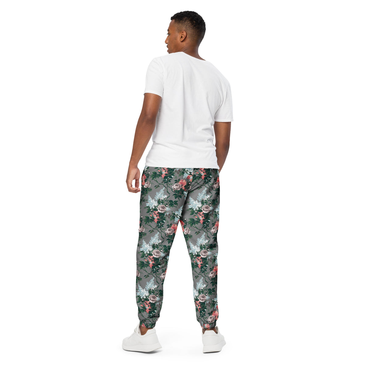 J'Adore Grey Bella Roses Joggers