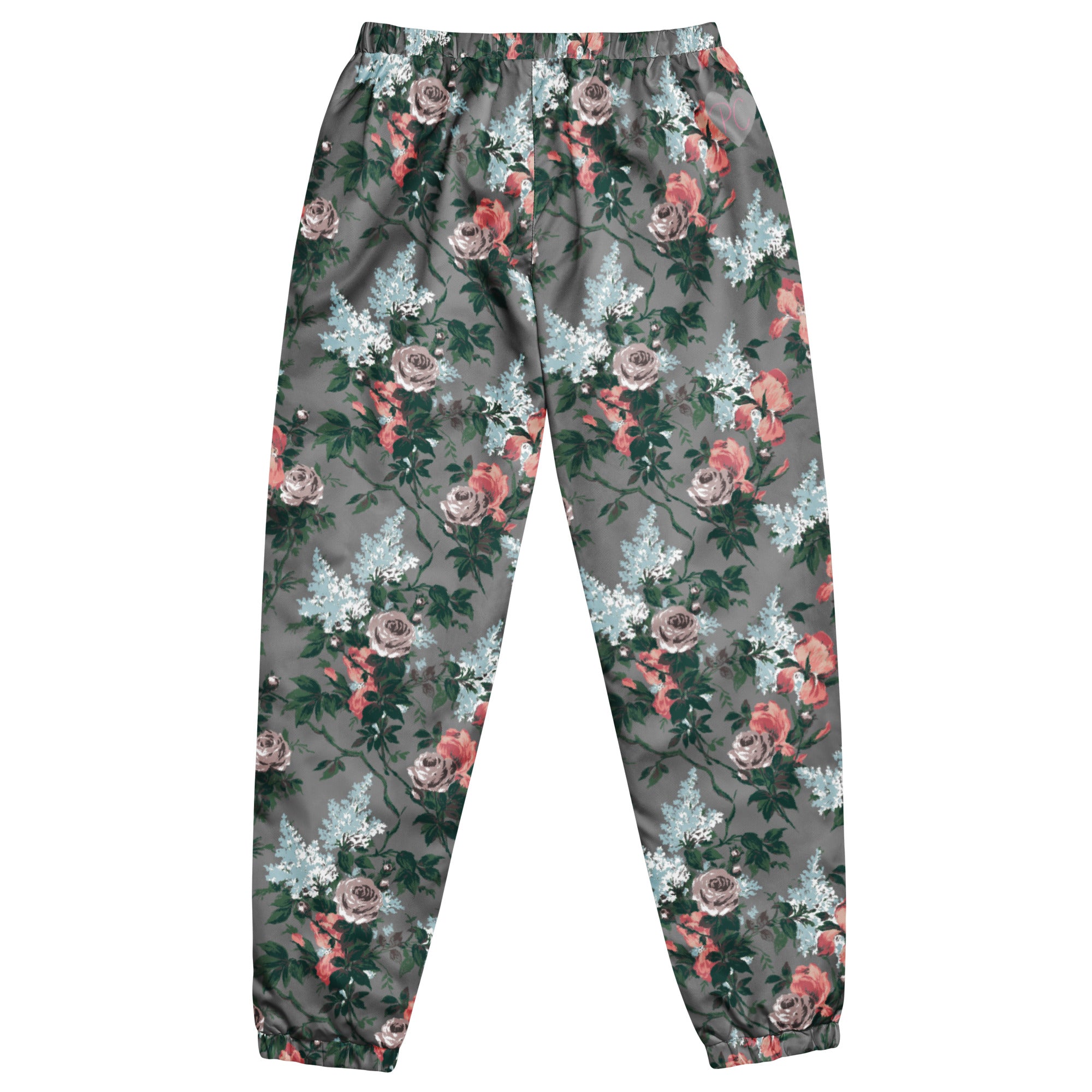 J'Adore Grey Bella Roses Joggers