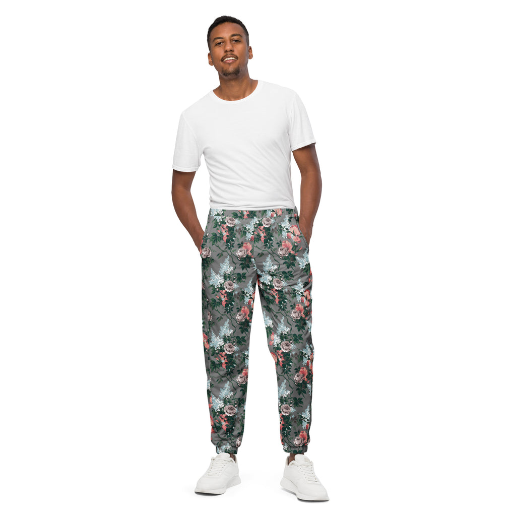 J'Adore Grey Bella Roses Joggers