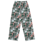 Hattie J'Adore Bella Roses Wide-Leg Lounge Pants