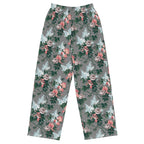 Hattie J'Adore Bella Roses Wide-Leg Lounge Pants