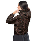 OG Leopard Women’s Cropped Windbreaker Jacket