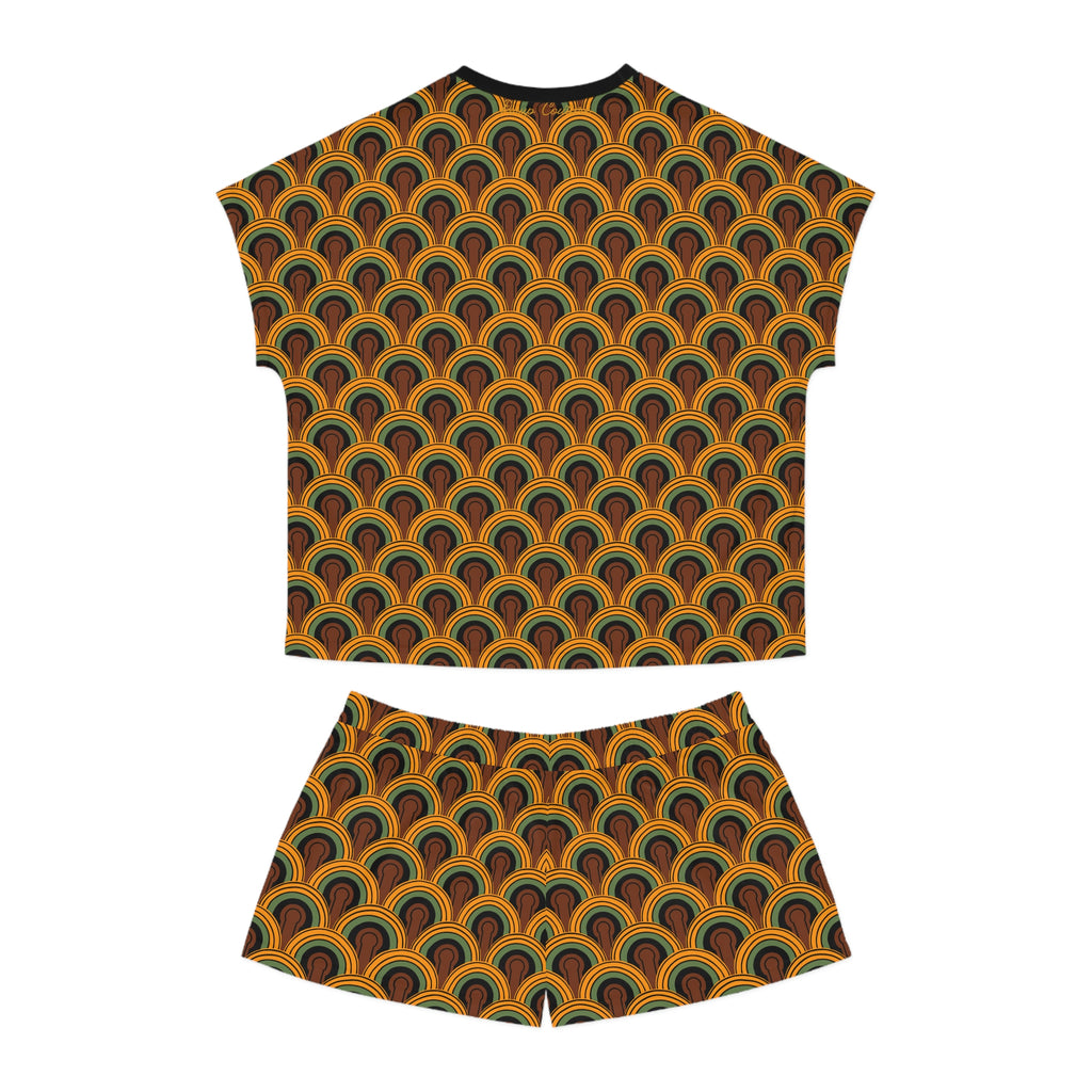 TGIF Sleepover PJs in Room 237 Tee & Pajama Shorts-Set