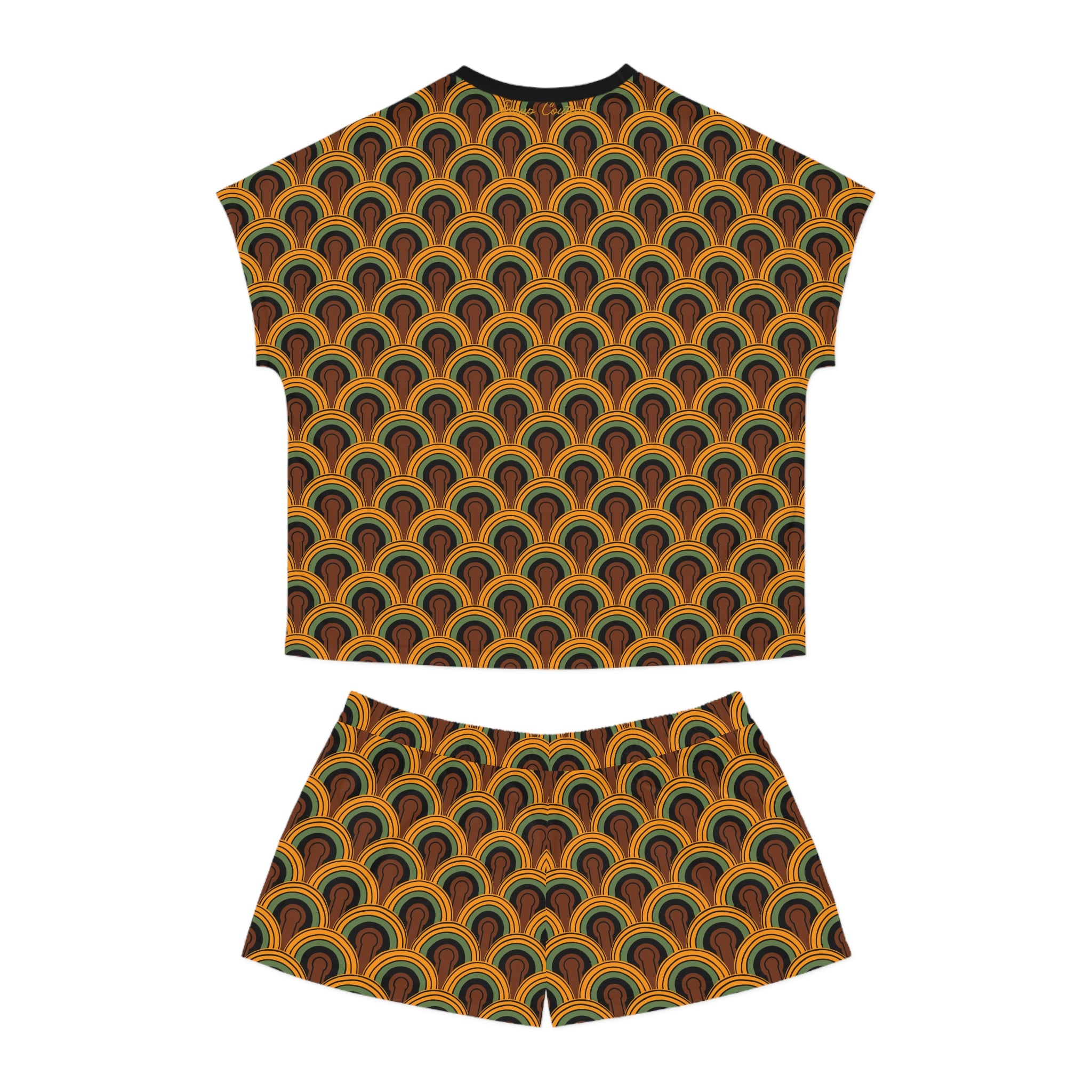 TGIF Sleepover PJs in Room 237 Tee & Pajama Shorts-Set