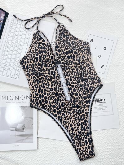 Elettra Hell Leopard One-Piece Swimwear