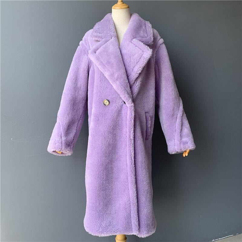 Fitz Genuine Wool Teddy Borgana Winter Coat | 2 Lengths | 11 colors