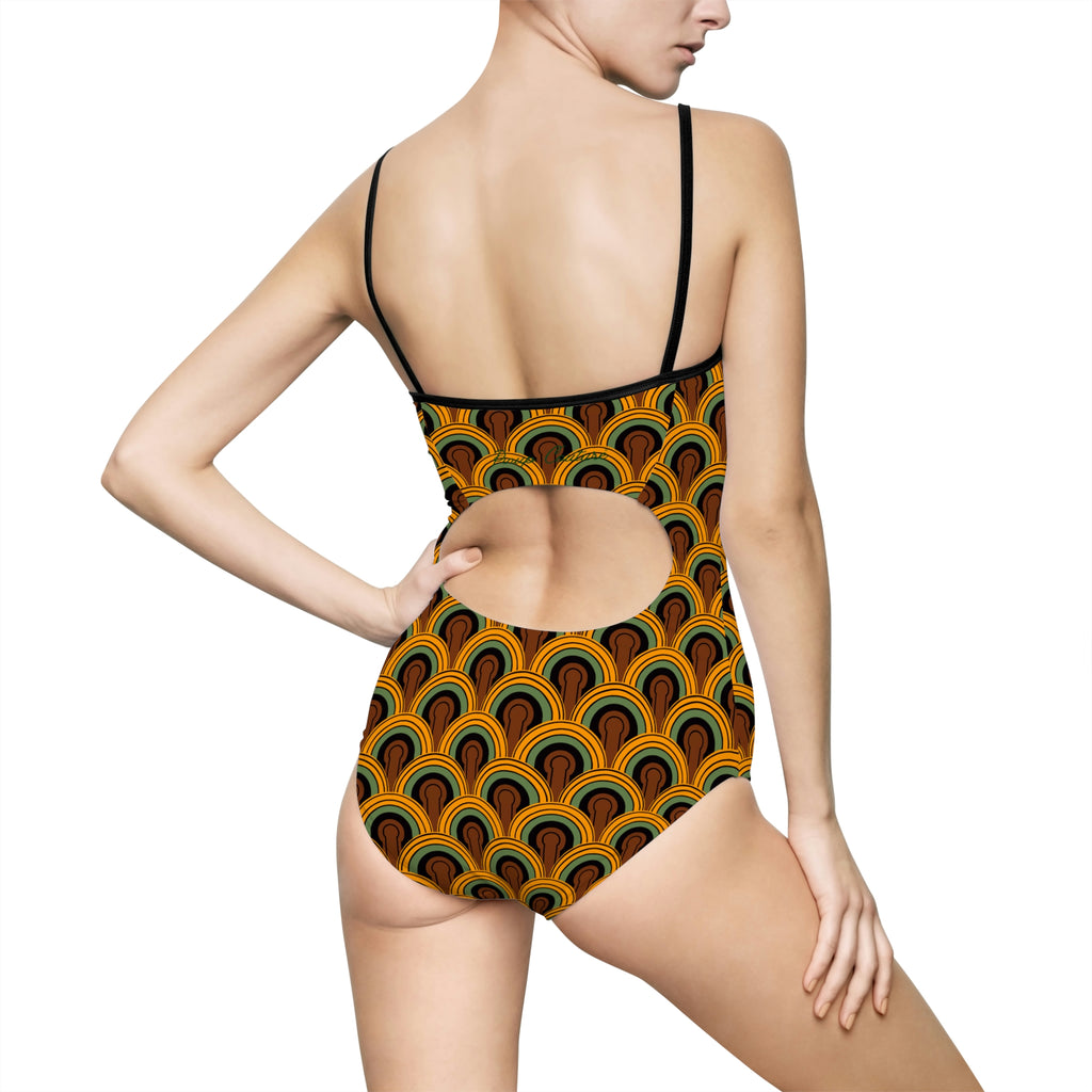 Devon Room 237 Strappy One-piece Swimsuit
