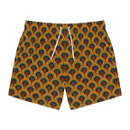 1970's Vintage Room 237 Print Men's Swim Trunks