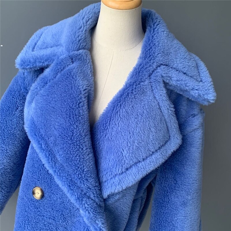 Fitz Genuine Wool Teddy Borgana Winter Coat | 2 Lengths | 11 colors