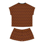 TGIF Sleepover PJs in Hotel Hexagon Tee & Pajama Shorts-Set