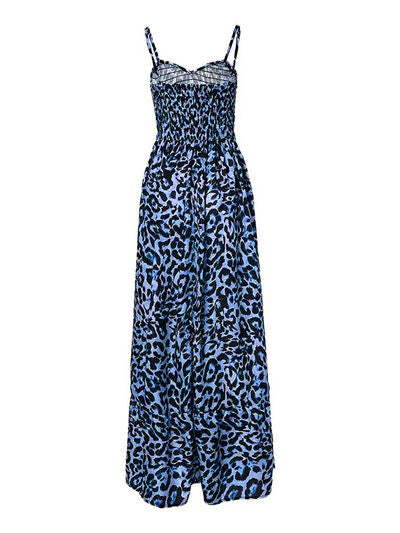 Layla Leopard Sweetheart Neck Cami Dress | 6 Colors