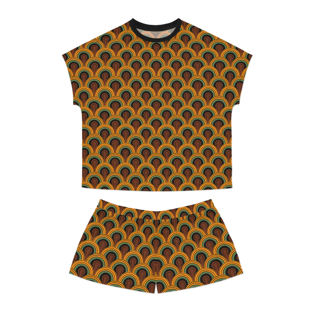 TGIF Sleepover PJs in Room 237 Tee & Pajama Shorts-Set