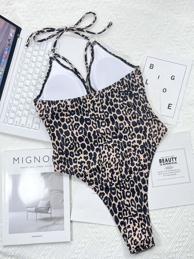 Elettra Hell Leopard One-Piece Swimwear