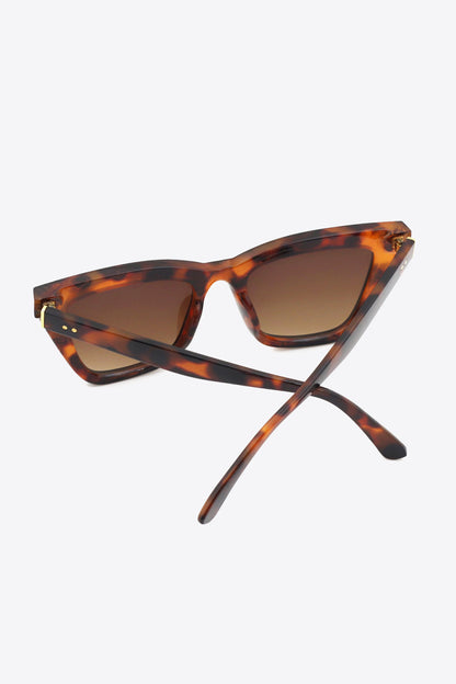 Charm School Wayfarer UV400 Sunglasses in Apricot and Tortoiseshell