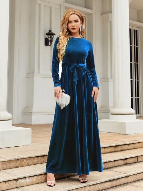 Luana First Lady Round Neck Long Sleeve Maxi Dress | 6 Colors pinupgirlclothing.com Luana First Lady Round Neck Long Sleeve Maxi Dress | 6 Colors pinupgirlclothing.com
