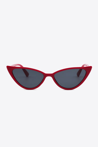 Wings Sharp Crimson Cat-Eye Sunglasses