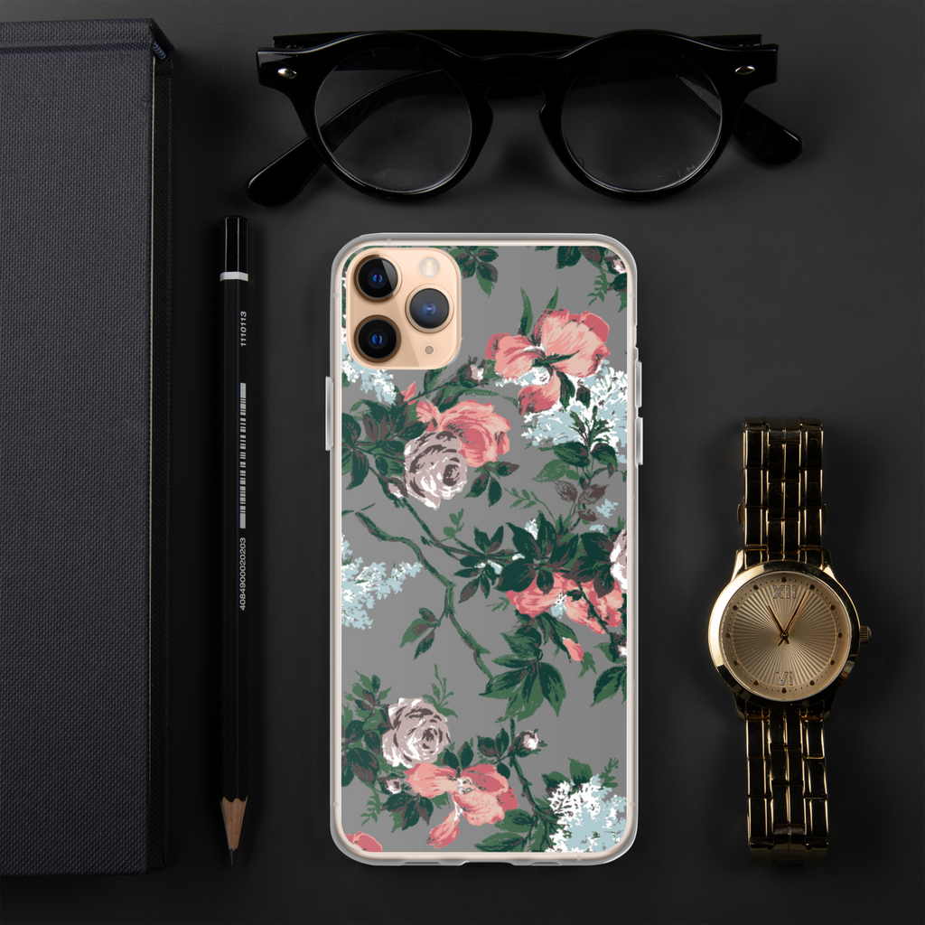 J'adore Paris Vintage Bella Roses Print iPhone Case