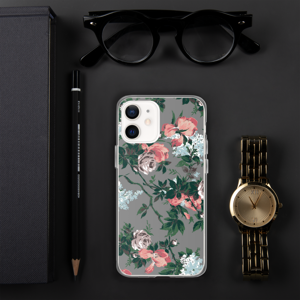 J'adore Paris Vintage Bella Roses Print iPhone Case