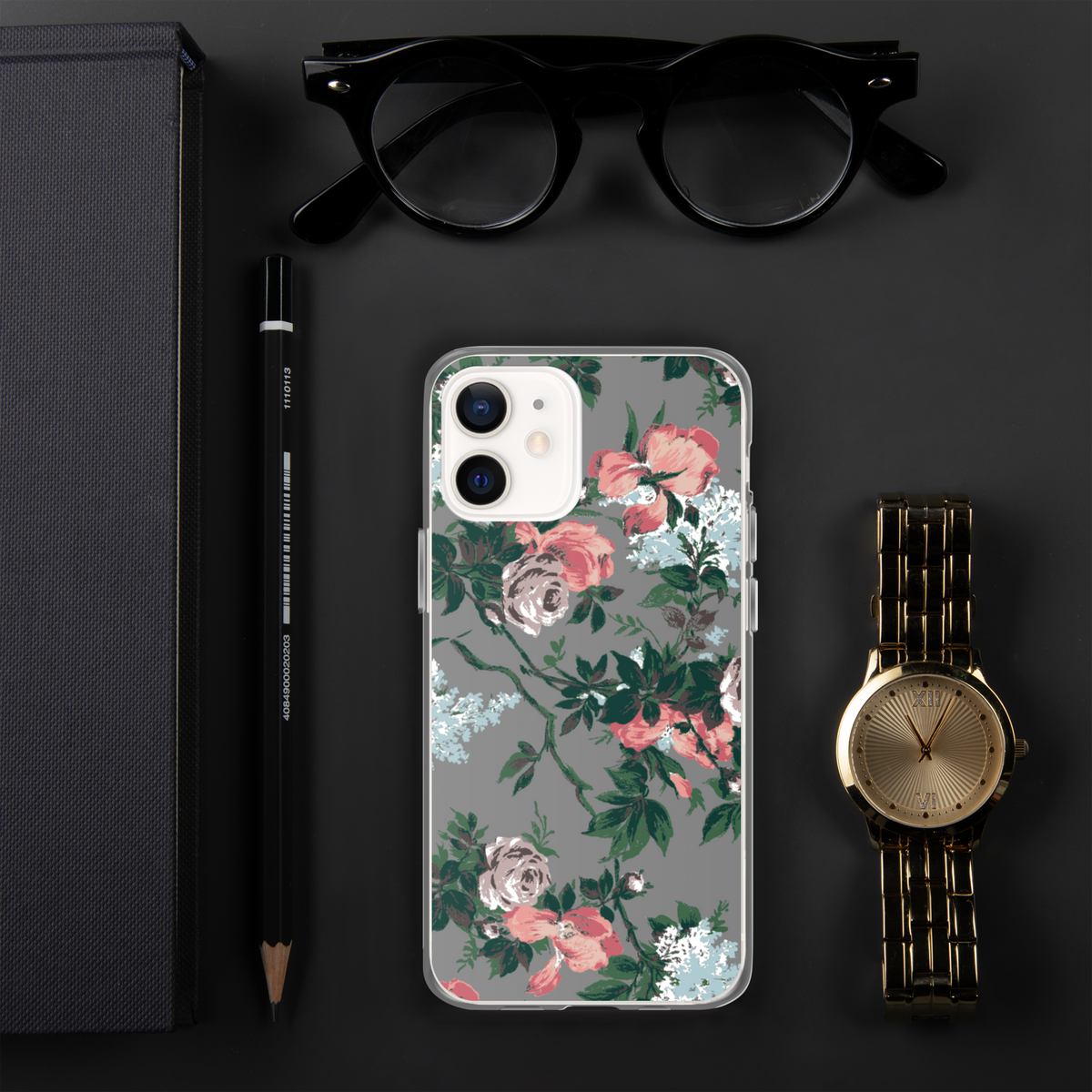 J'adore Paris Vintage Bella Roses Print iPhone Case