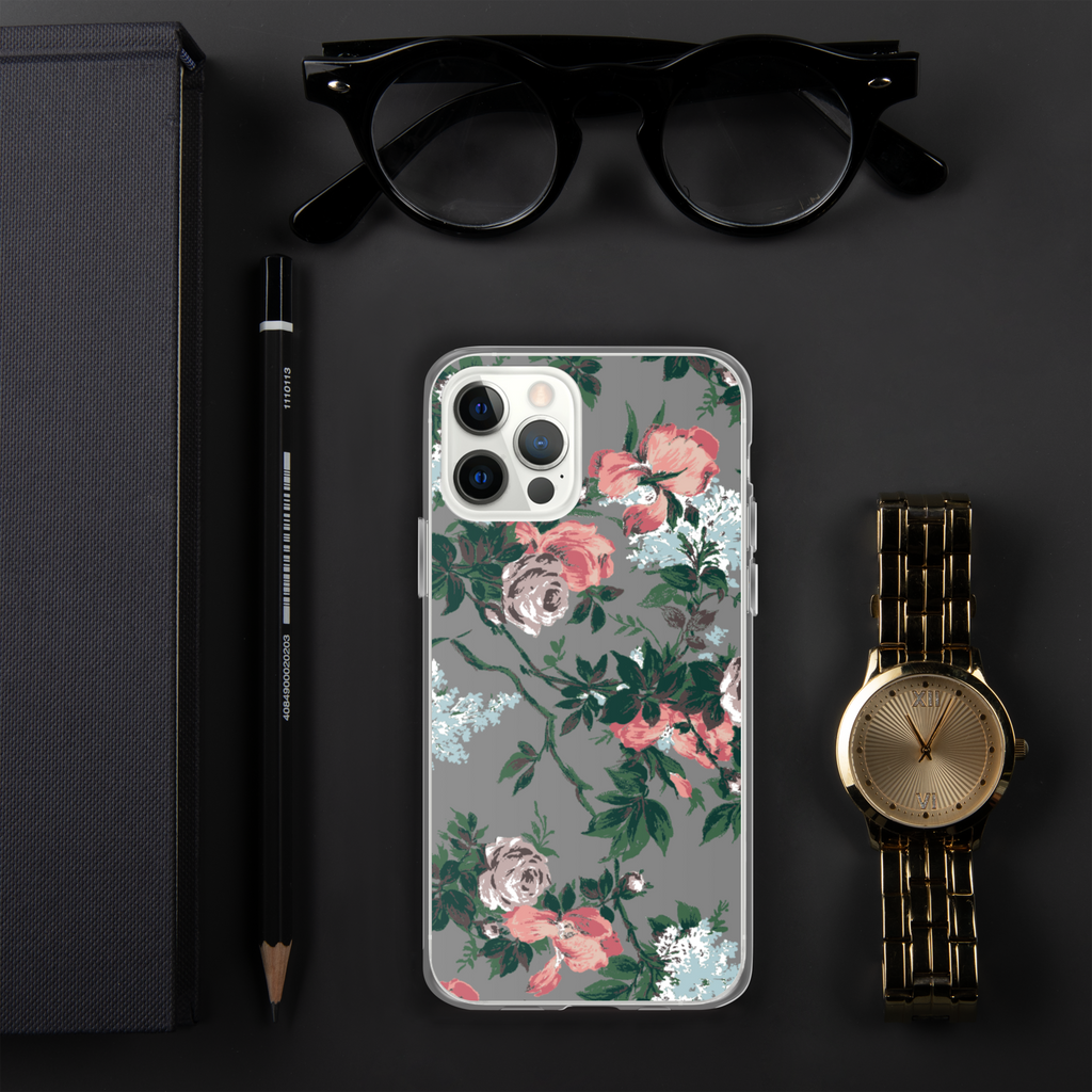 J'adore Paris Vintage Bella Roses Print iPhone Case