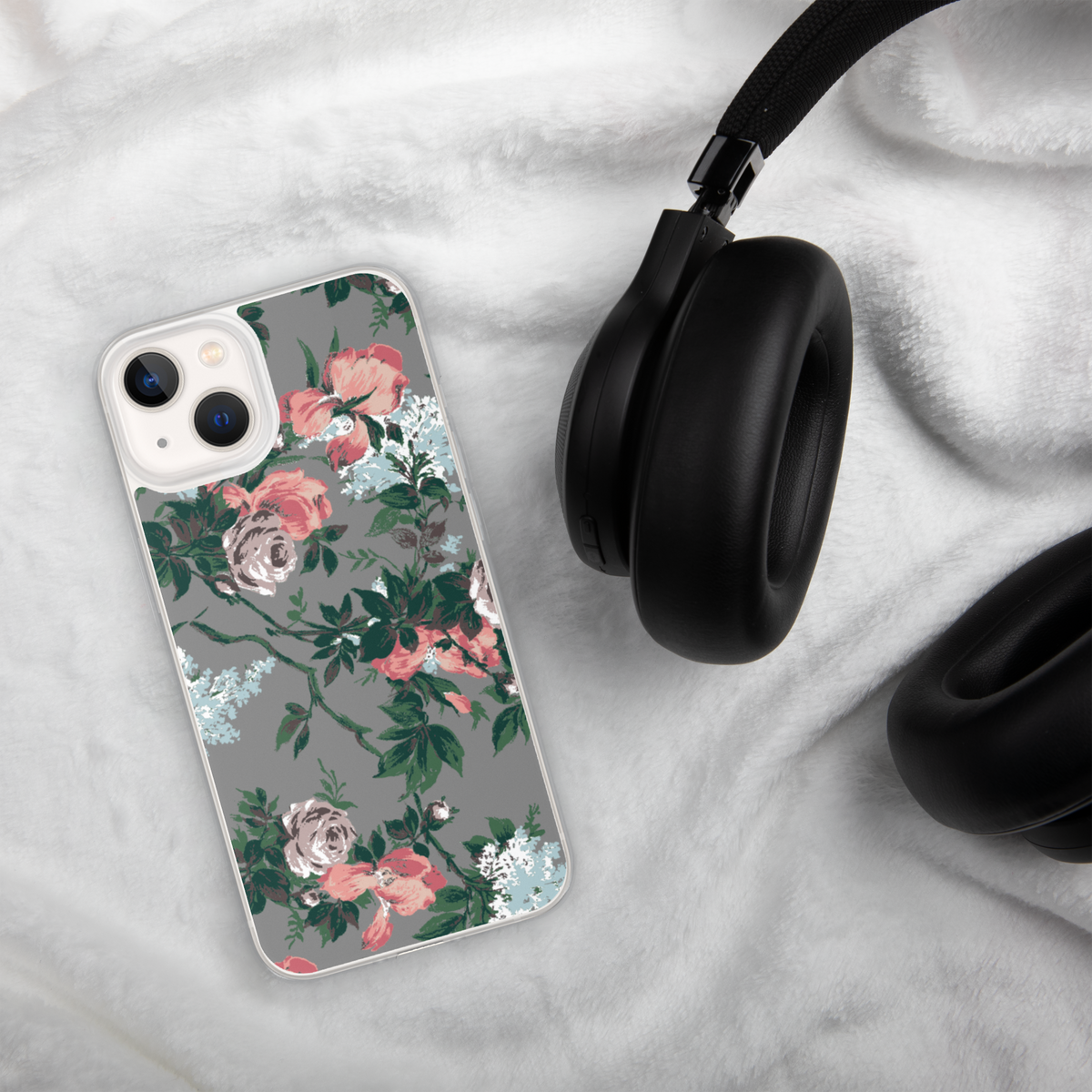 J'adore Paris Vintage Bella Roses Print iPhone Case