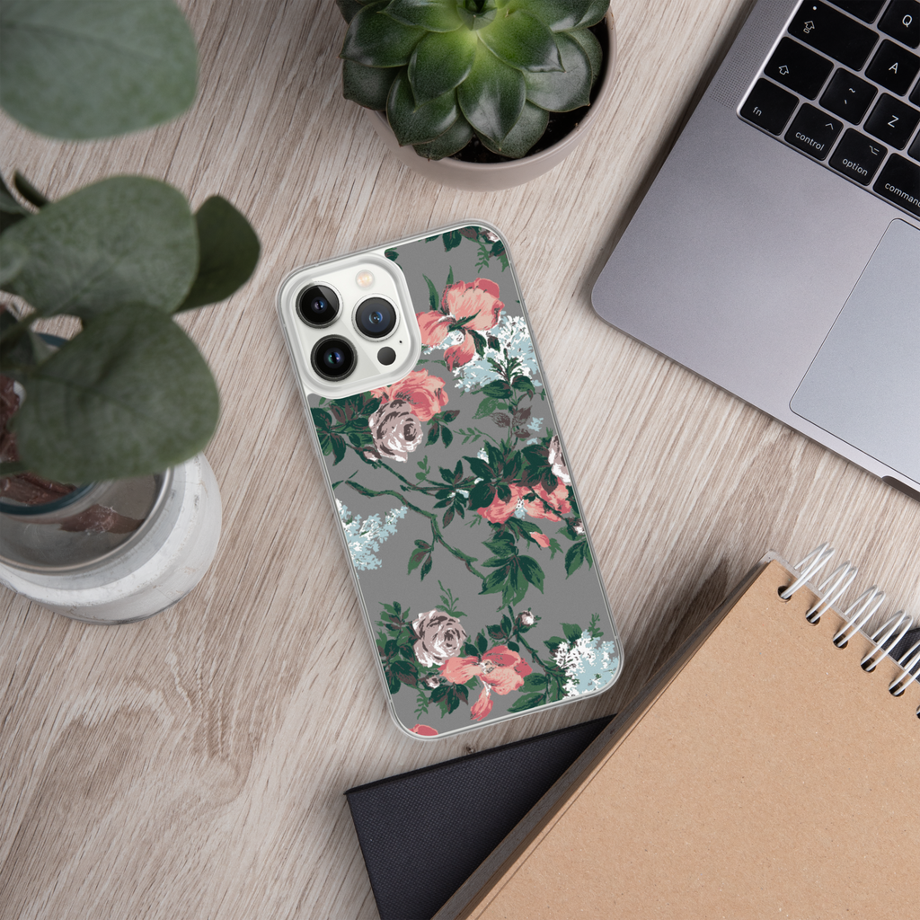 J'adore Paris Vintage Bella Roses Print iPhone Case