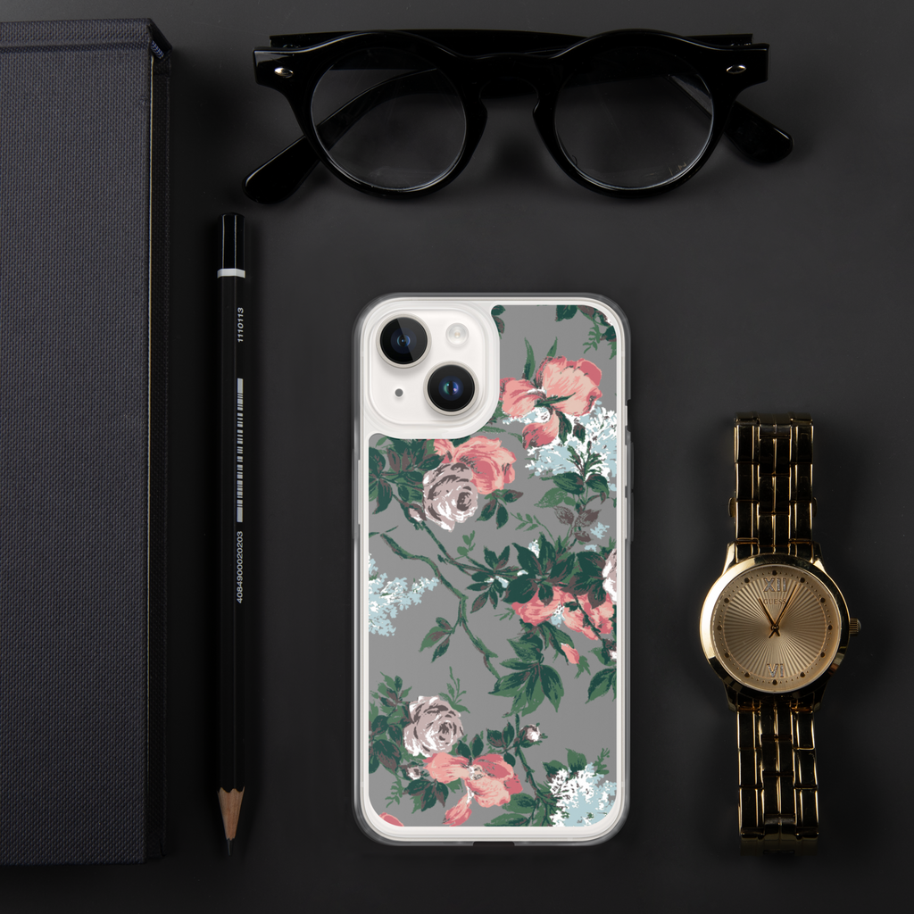 J'adore Paris Vintage Bella Roses Print iPhone Case