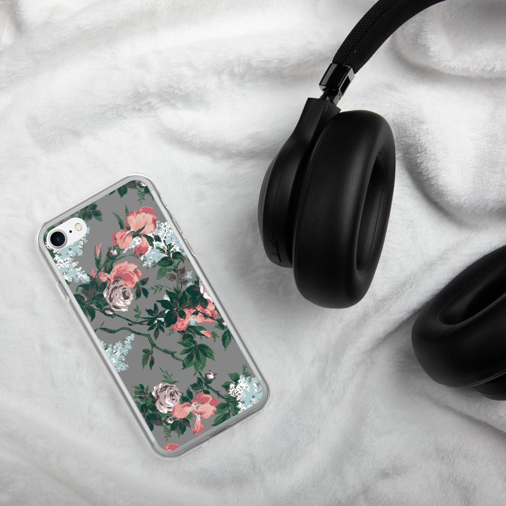 J'adore Paris Vintage Bella Roses Print iPhone Case